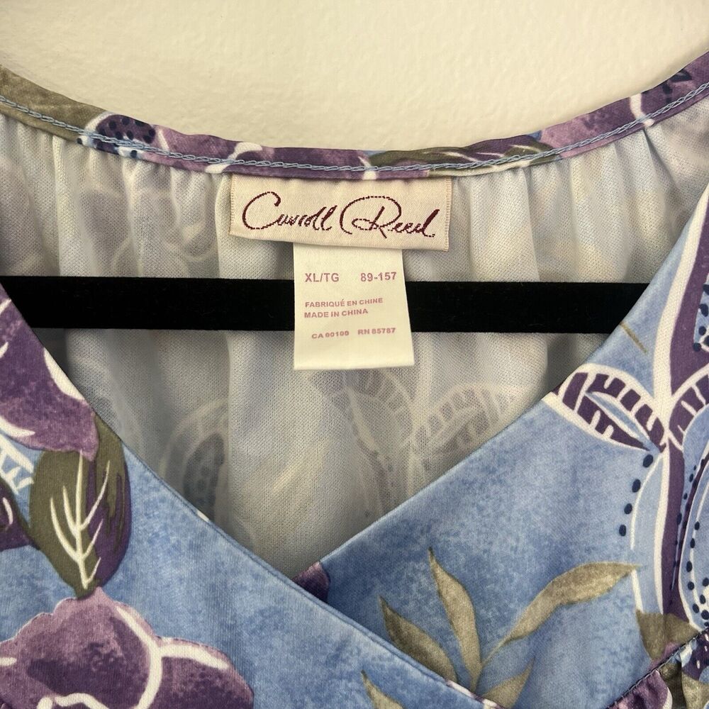 Vintage Caroll Reed Mumu‎ Nightgown Floral Long Size XL - Picture 2 of 8